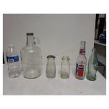 Vintage Half Gallon Jug, Heritage Milk Bottle And