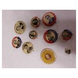 Antique Presidential Candidate Pins