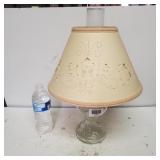 Clear Oil Lamp With Shade