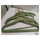 (16) Joy Mangano (HSN) Flocked Clothes Hangers -