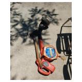 Axe, Stor A Cord And Black And Decker Electric