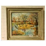 Oil In Canvas Painting