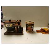 Vintage Pipe Tobacco Containers, Pipes And Pipe