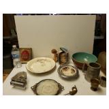 Music Box. Picture  Pottery Bowl Decorative Plate