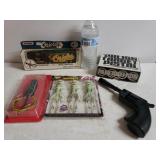 Orioles Matchbox Truck, Plastic Guns,  Fishing