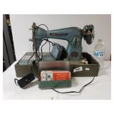 Vintage Olympia Sewing Machine & Accessories