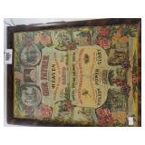 Antique Our Father Prayer Picture