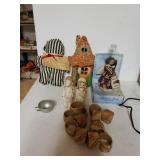 Damn It Doll, Pottery Angel Vintage Salt And