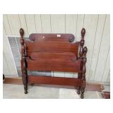 Cherry Wood Twin Bed