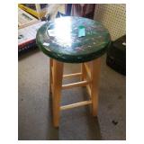 Painted Top Bar Stool
