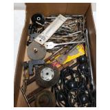 Assortment Of Bits And Grinder Wheels And More
