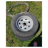 2 13" trailer Tires And Rims