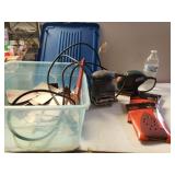 (2) Black & Decker Palm Sanders & Sandpaper