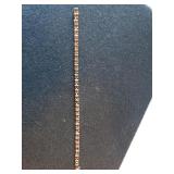 Ladies Bracelet W/red Stones - Marked 1/30 14K &