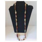 Ladies Heavy Natural Stone Necklace