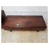 Mahogany Drop Leaf Coffee Table