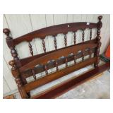 Mahogany Full Bed Frame