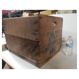 Large Wooden Crate From Polar Star Corp -
