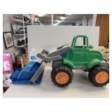 Large Plastic Play Tractor