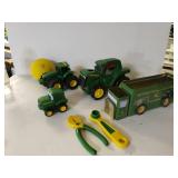 John Deere Toys,tin And Ball