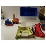 Kids Tool Box, Wooden Trucks And Work Aprons