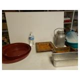 Loaf Pans. Serving Trays And More