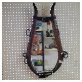 Antique Rustic Hanes With Mirror