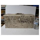 Vintage Metal Toolbox W/contents
