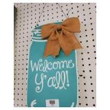 Welcome Hanging Sign