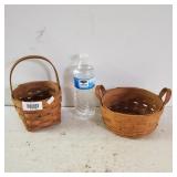 2 Longaberger Baskets