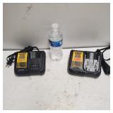 2 Dewalt Chargers