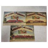 (3) Vintage Coon Chicken Inn Postcards