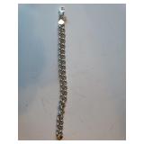 Ladies Silver Link Bracelet - Marked 925