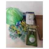 Stuffed Jellyfish, Lightbulb And Toilet Paper