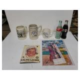 Baltimore Colts And Orioles Mugs, Coca-cola