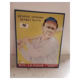 Babe Ruth Big League Chewing Gum Sign