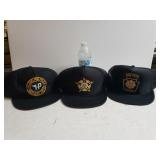 (3) New Police Hats