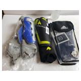 (3) Sets Youth Shin Guards - Adidas, Field