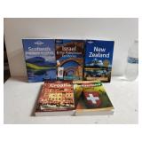 (5) Lonely Planet Travel Books