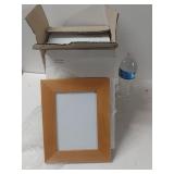 6 - Wooden 5x7" Picture frames New