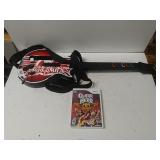 Wii Guitar Hero Game & Guitar