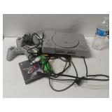 PlayStation Gaming Console (Powers On) & GT2 Game