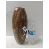 Brown Glass Vase