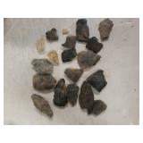 Nanticoke Indian Worked Stone/arrowhead- Found: