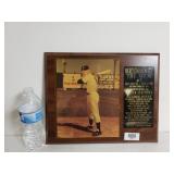 Mickey Mantle Plaque