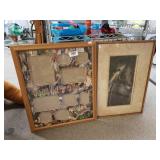 Hunting Picture Frame And Vintage Plane  Print