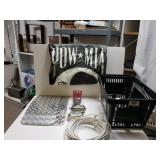 POW ?? MIA Flag. Chrome Mud Flaps, Staples Wire,