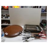 BBQ Utensils Sheet Pans And Lazy Susan