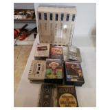 Jenny Craig VHS Tapes And Country Music Cassette