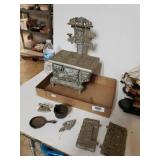 Decorative Small Cast Iron Stove With Accessories